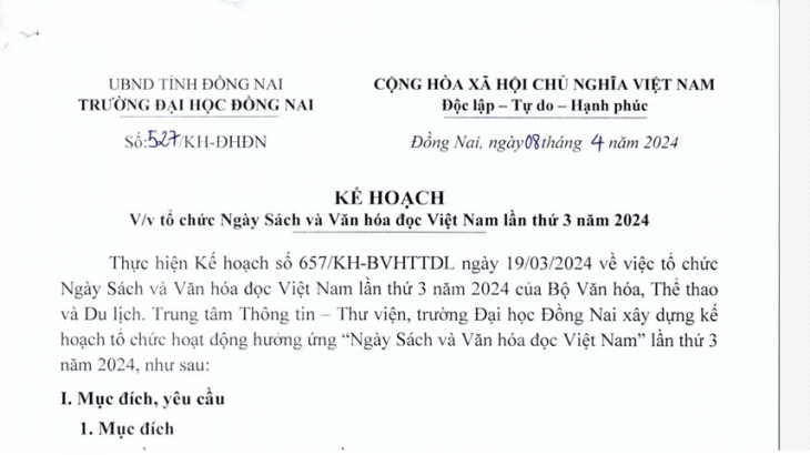 Tổ chức Ngày Sách và Văn hóa đọc Việt Nam lần thứ 3 năm 2024